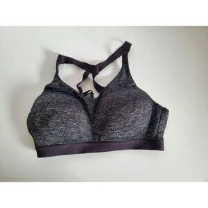 Victoria's Secret SPORT dark gray bra wireless 34C padded racerback‎